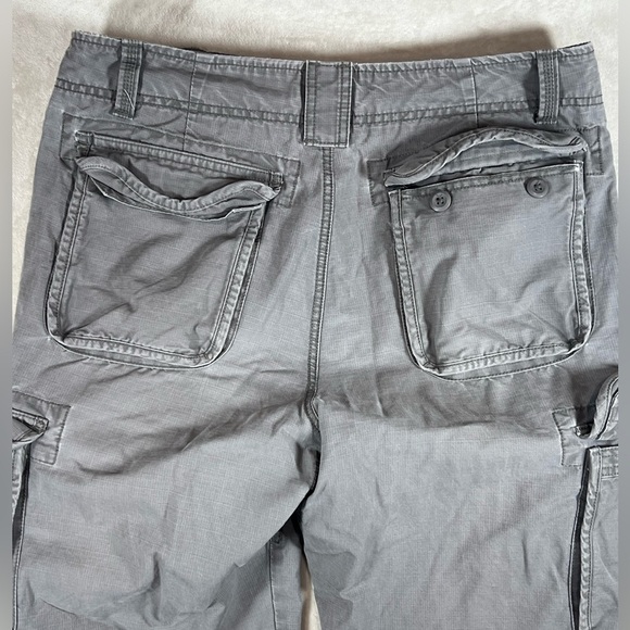 L.L. Bean Men's 32W 34L Hiking Outdoor Cargo Pants Carpenter Tactical Gray - Picture 9 of 12